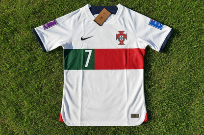 Cristiano Ronaldo Portugal 2022 World Cup Qatar Retro Jersey Trikoy