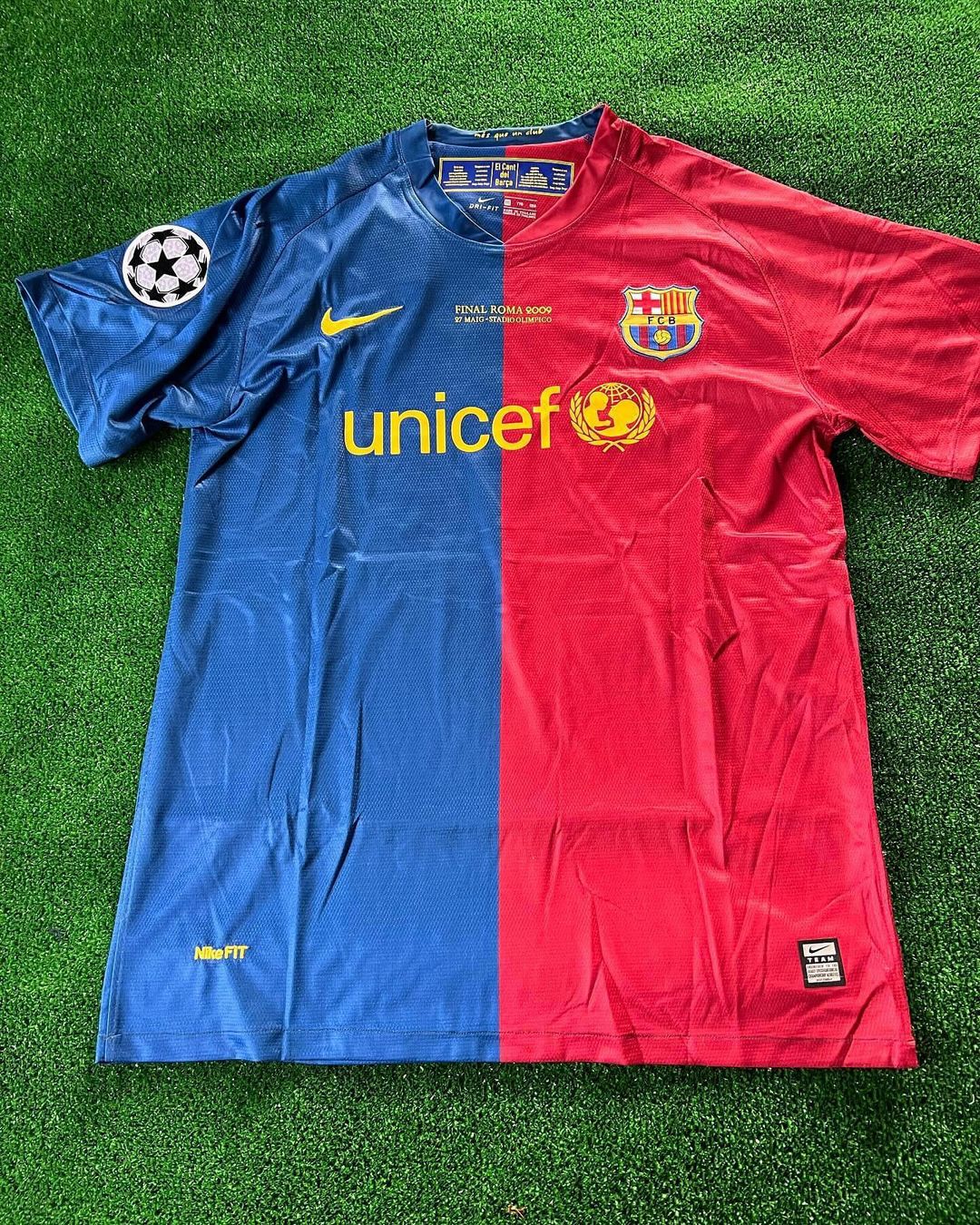 Lionel Messi Barcelona Retro Short-Sleeve Jersey