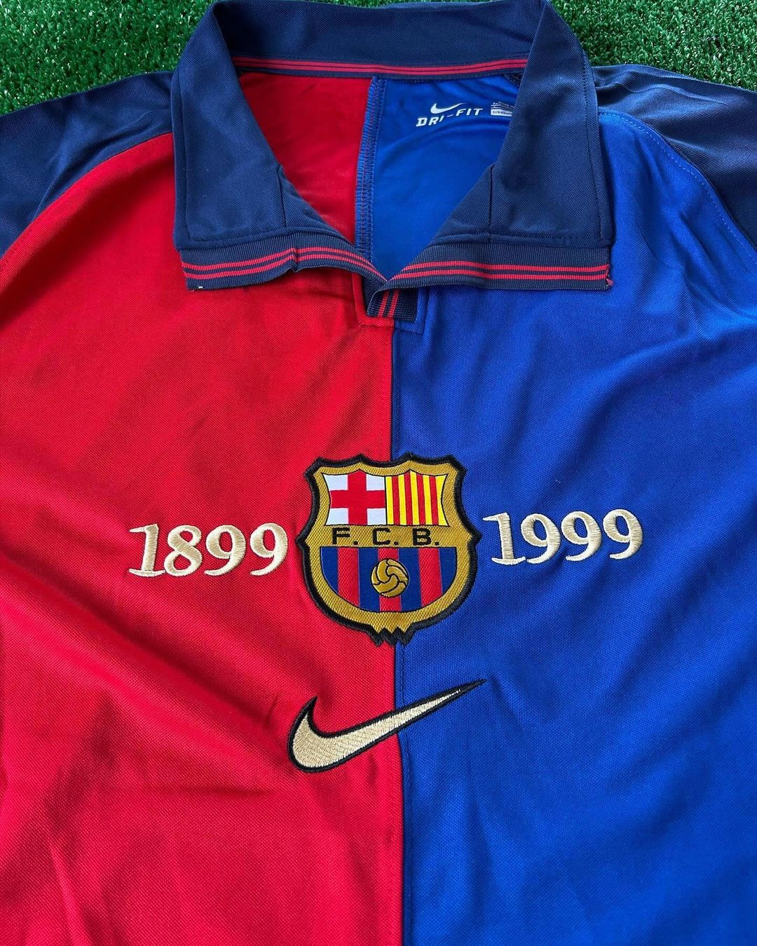 "Barcelona 100th Anniversary Football Shirt"