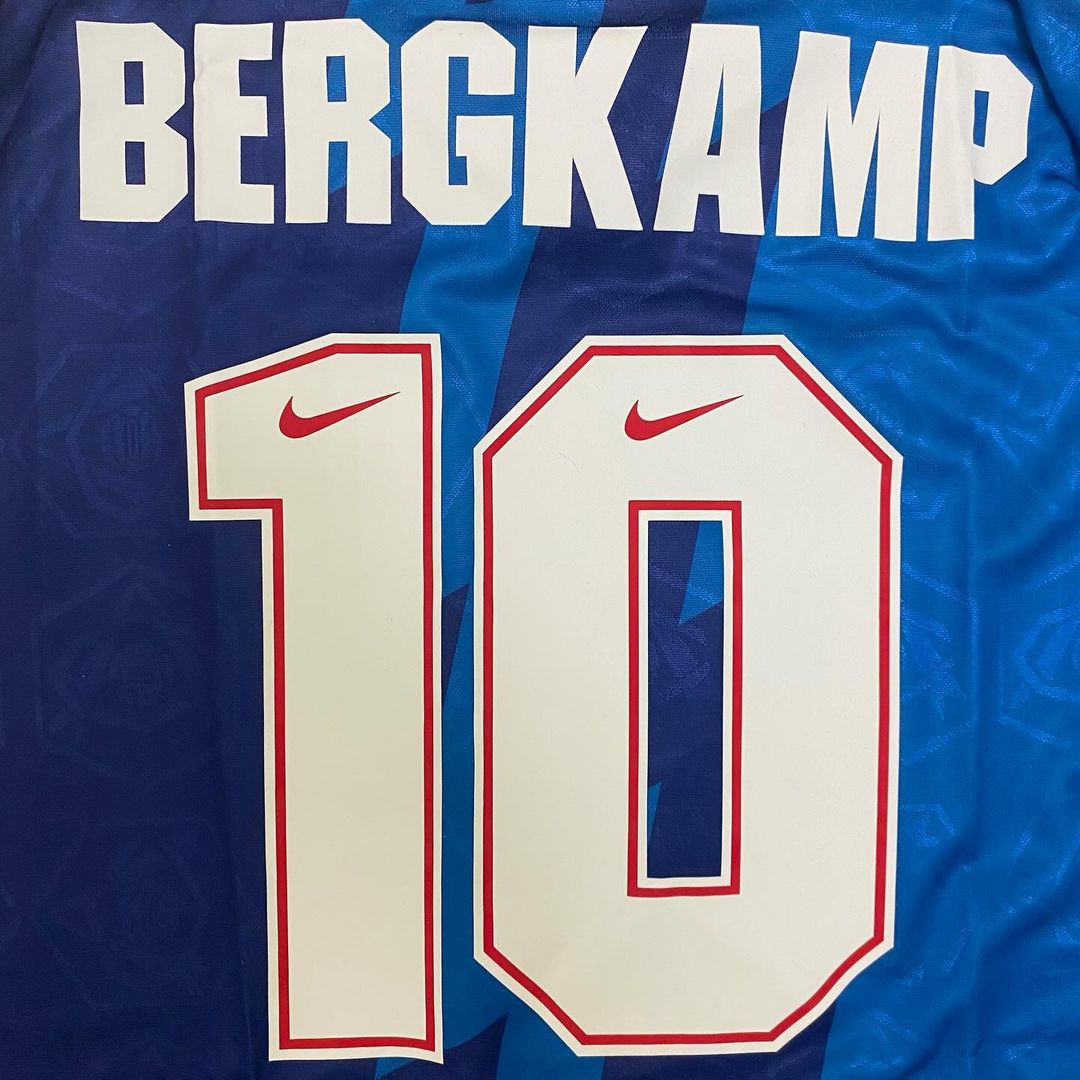 Dennis Bergkamp Arsenal 1998 Season Retro Jersey