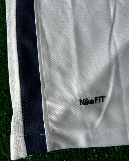 Cristiano Ronaldo Manchester United – Weißes, langärmeliges Retro-Fußballtrikot