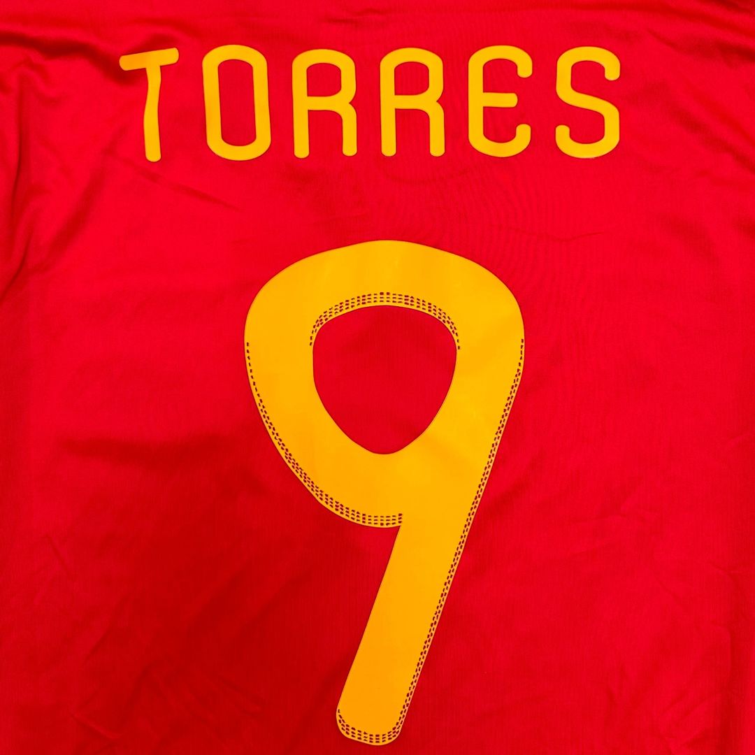 Fernando Torres Spain 2010 World Cup South Africa Champion Retro Jersey