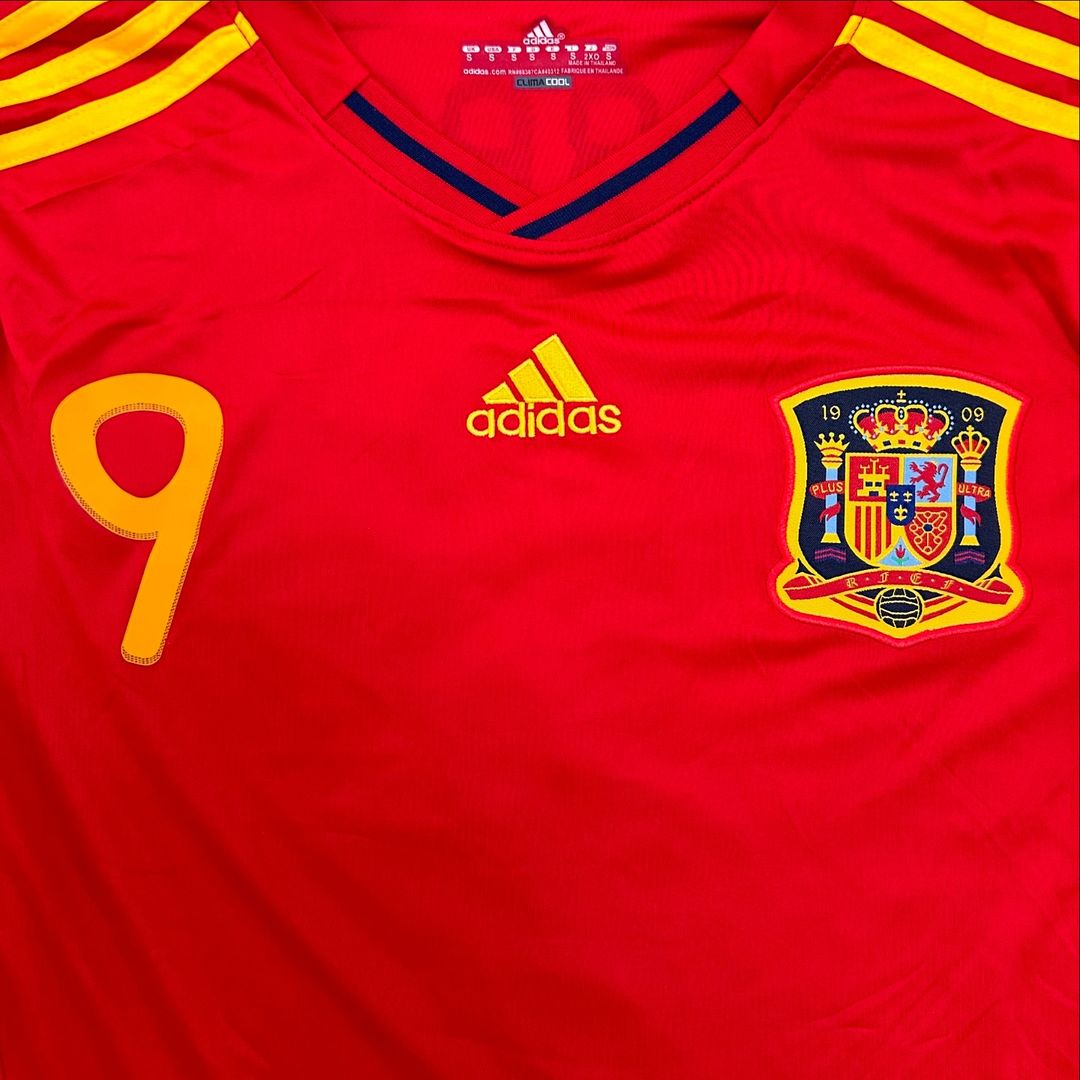 Fernando Torres Spain 2010 World Cup South Africa Champion Retro Jersey