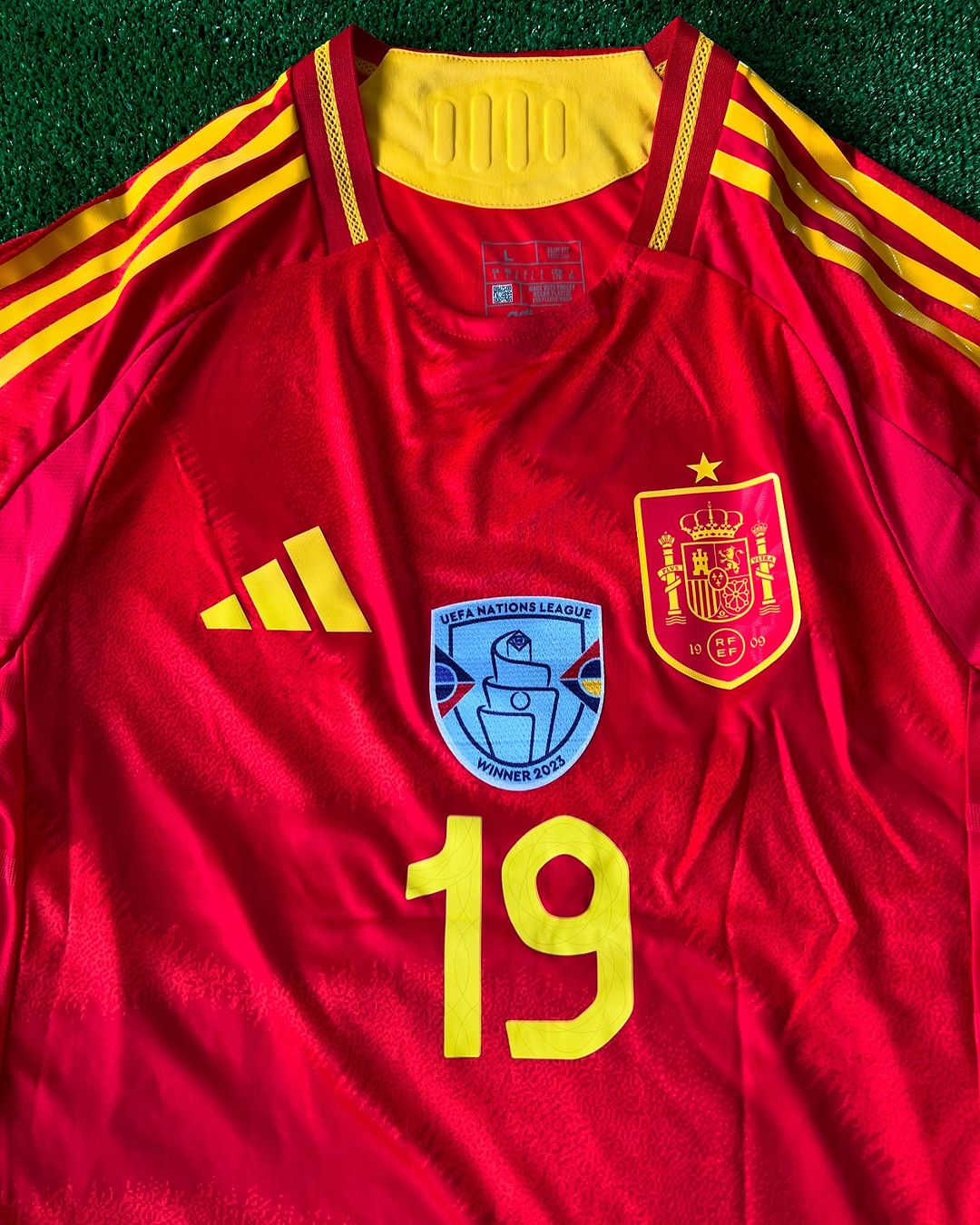 Rodri Spain EURO 2024 Football Jersey Maillot Trikot Camiseta