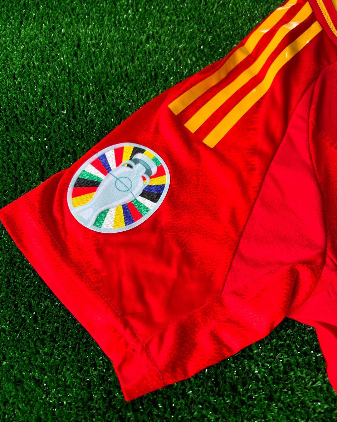 Rodri Spain EURO 2024 Football Jersey Maillot Trikot Camiseta