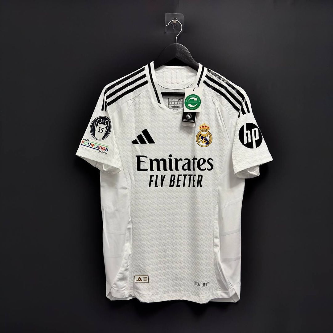 Jude Bellingham Real Madrid 24/25 New Season Football Jersey Maillot Trikot Maglia