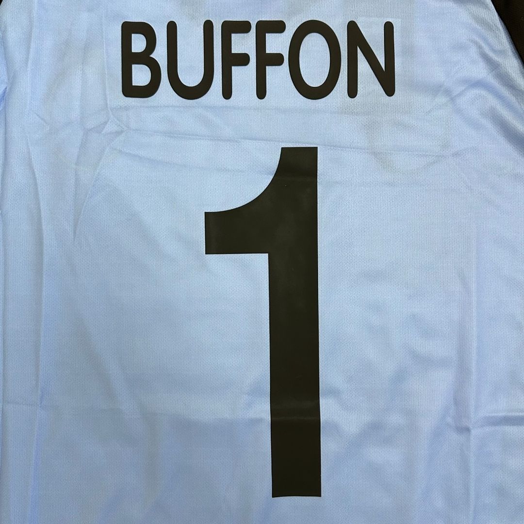 Gianluigi Buffon Juventus 2002 2003 Season Retro Goalkeeper Jersey