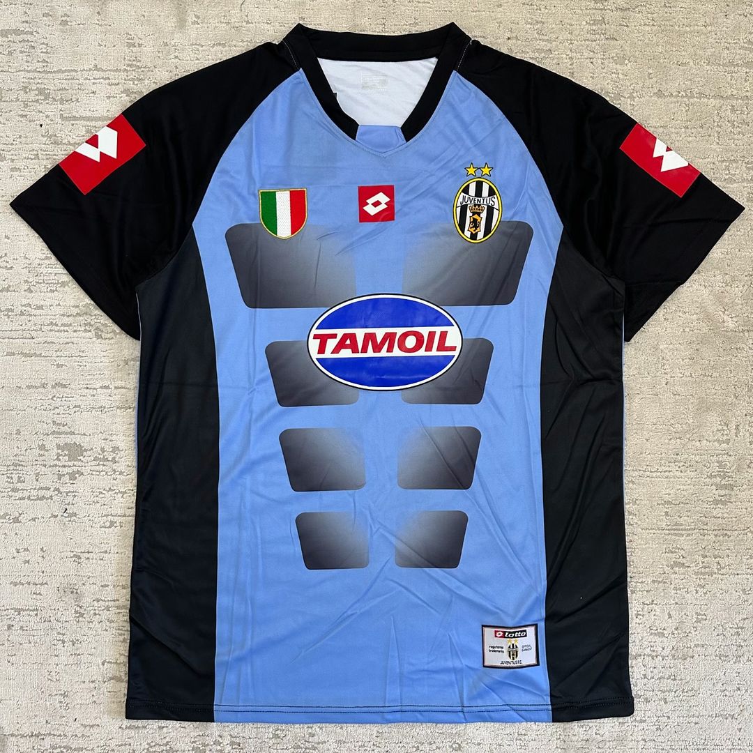 Gianluigi Buffon Juventus 2002 2003 Season Retro Goalkeeper Jersey