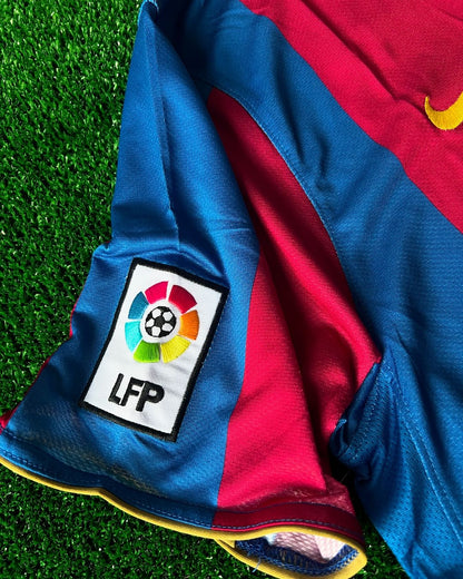 Lionel Messi Barcelona 2007 2008 Retro Jersey Maillot Trikot Maglia