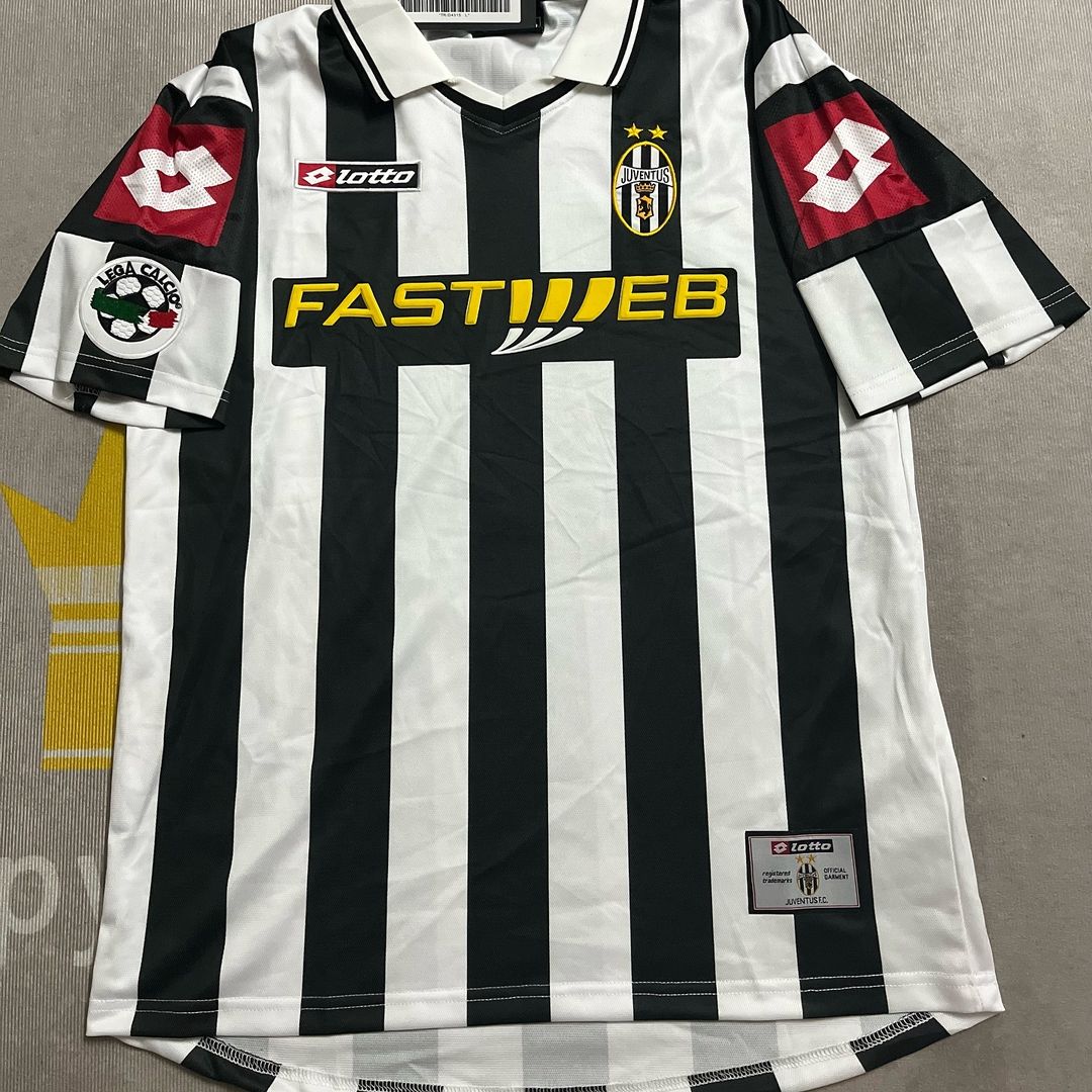 Alessandro Del Piero Juventus 2001 2002 Season Retro Jersey