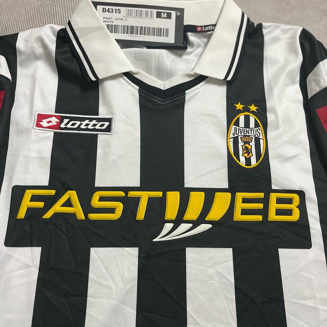 Alessandro Del Piero Juventus 2001 2002 Season Retro Jersey