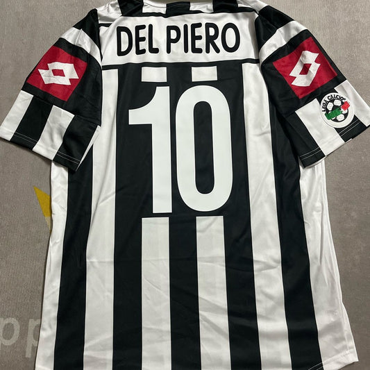 Alessandro Del Piero Juventus 2001 2002 Season Retro Jersey