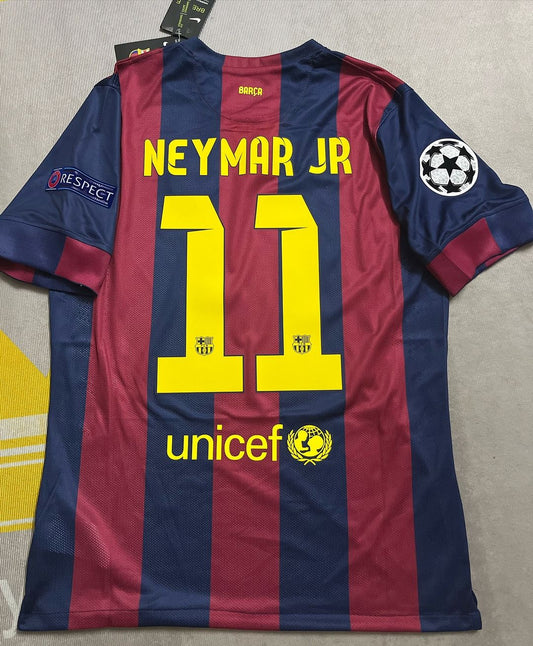 Neymar JR Barcelona 2015 Final Berlin Champions League Jersey Trikot