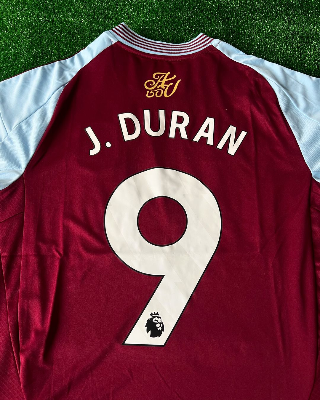 Aston Villa Jhon Duran New Season 2025 Jersey Maillot Trikot Maglia