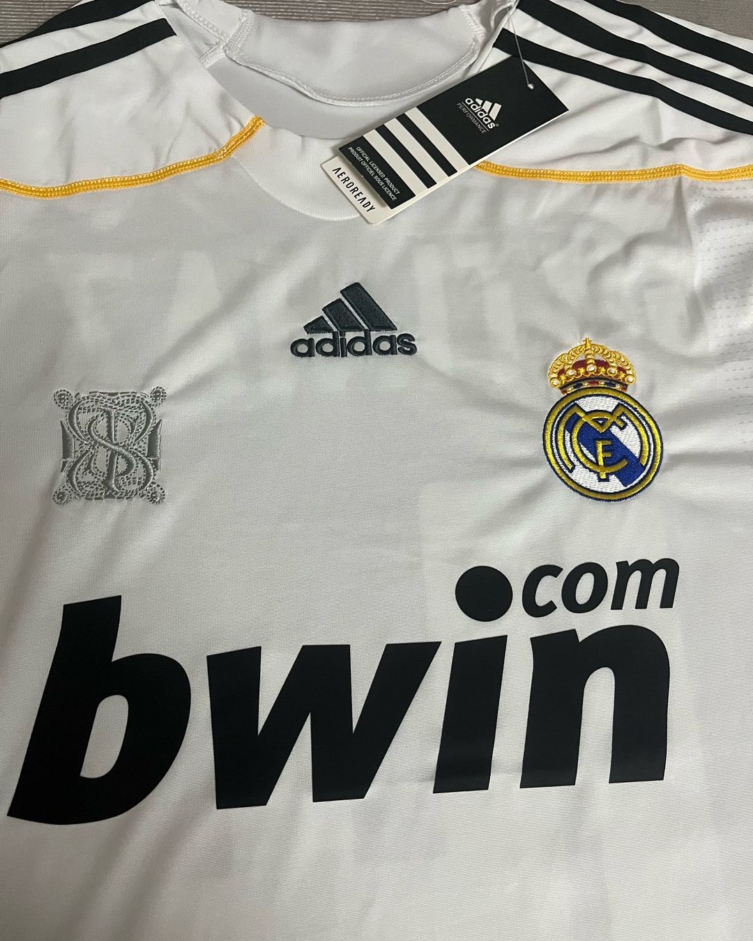 Guti Haz. Hernandez Real Madrid 2009 Season Champions League Retro Jersey Maillot Trikot Maglia