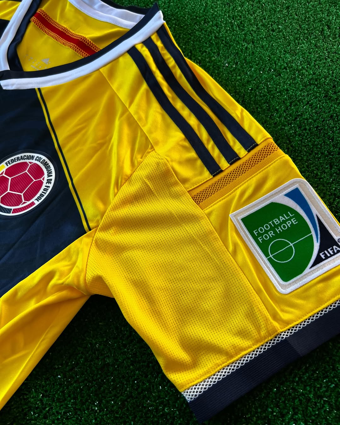 James Rodriguez Colombia 2014 Brazil World Cup Blue Retro Jersey