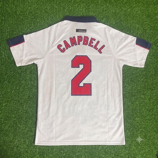 Sol Campbell England 1998 World Cup Retro Jersey