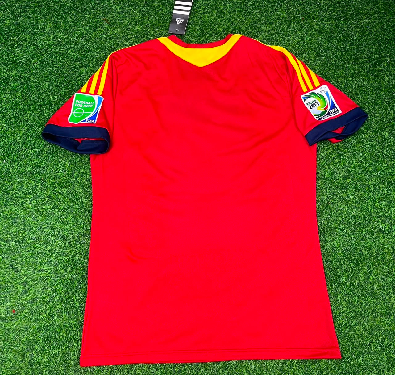 Spain 2013 Confederations Cup Retro Jersey Trikot