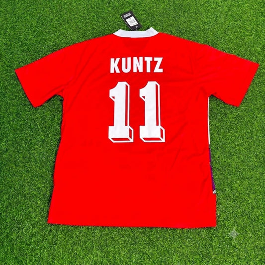 Stefan Kuntz 1. FC Kaiserslautern 1992 Saison Heim Retro Trikot