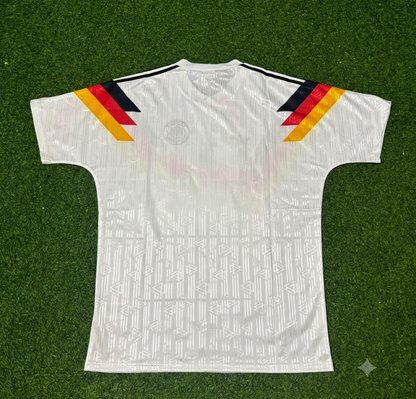 Germany 1990 World Cup Retro Football Jersey Trikot Maillot
