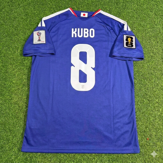 Takefusa Kubo Japan 2026 World Cup Football Jersey Trikot Maillot