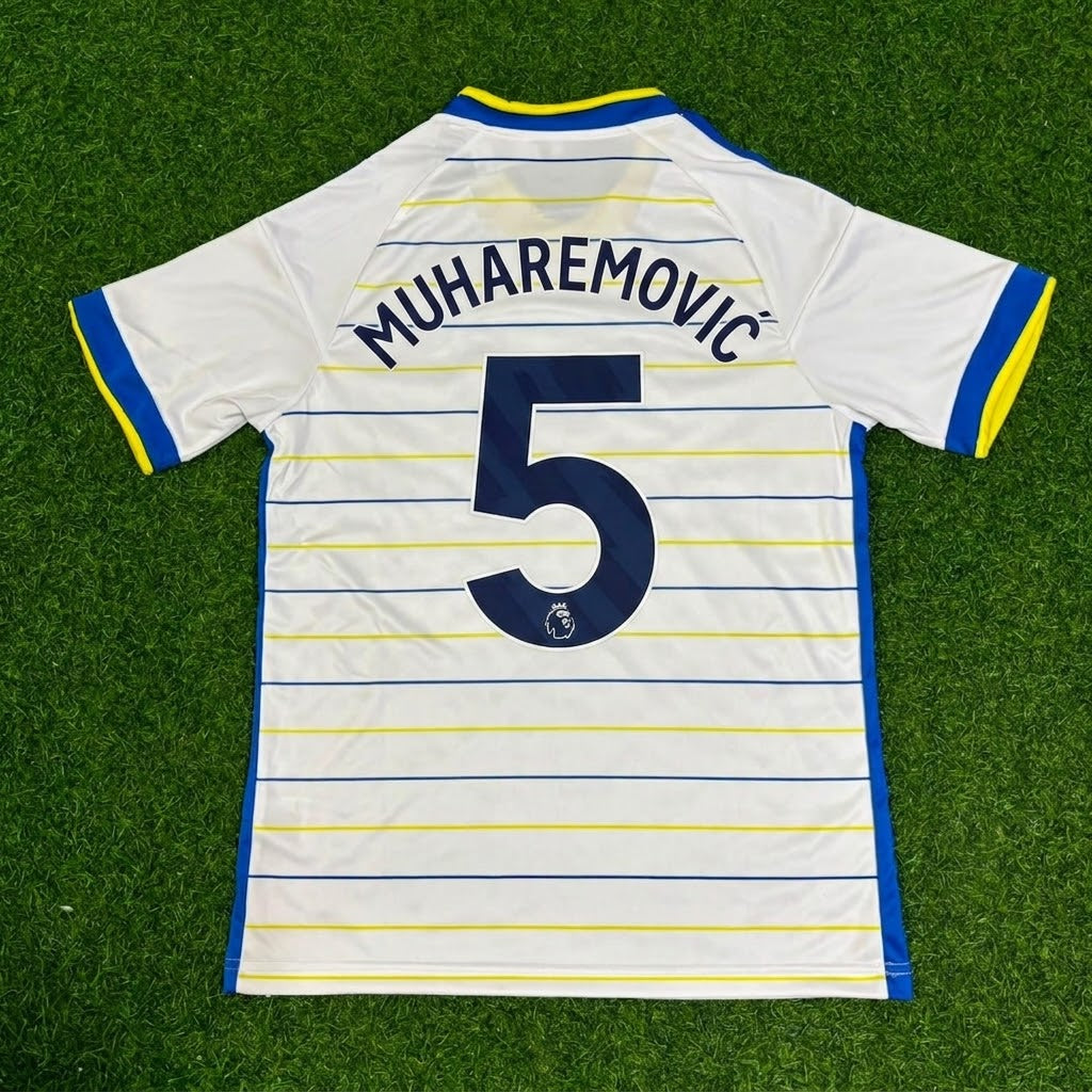 Tarik Muharemovic Leeds United Home New Season 2027 Jersey Kit Soccer Trikot Maillot Maglia