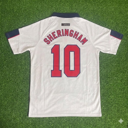 Teddy Sheringham England 1998 World Cup Retro Jersey