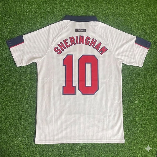 Teddy Sheringham England 1998 World Cup Retro Jersey