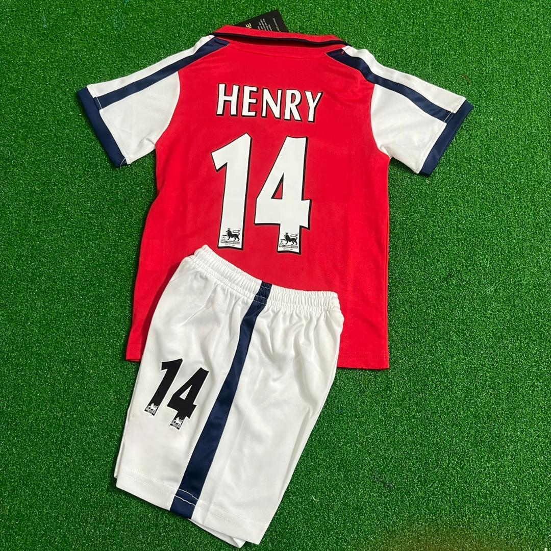 Thierry Henry 14 - Arsenal 1999/2002 Kit Jersey Trikot Maillot Soccer Shirt