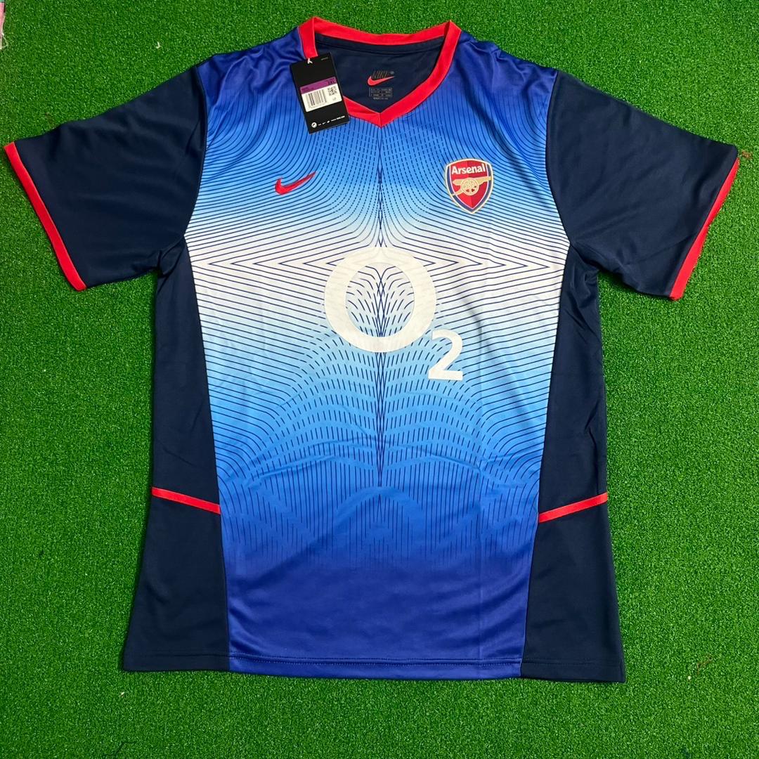 Thierry Henry 14 - Arsenal 2002/2004 Retro Kit Jersey Trikot Maillot Soccer Shirt