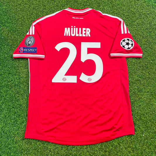 Thomas Müller Bayern Munich 2013 Champions League Final Jersey Trikot Soccer Shirt