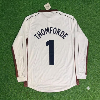 Klaus Thomforde FC St. Pauli 1999-2000 Long Sleeve Home Retro Football Jersey