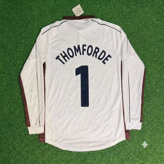 Klaus Thomforde FC St. Pauli 1999-2000 Long Sleeve Home Retro Football Jersey