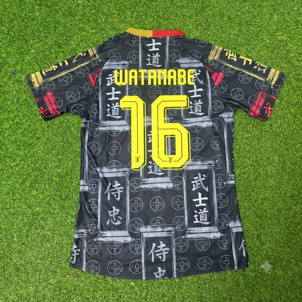 Tsuyoshi Watanabe Japan Commemorative Football Jersey