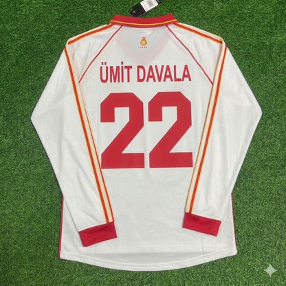 Umit Davala Galatasaray UEFA 2000 Final Retro Football Jersey Kit