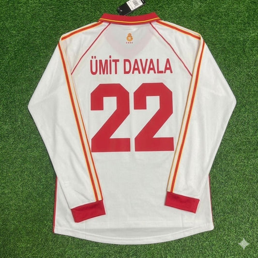 Umit Davala Galatasaray UEFA 2000 Final Retro Football Jersey Kit