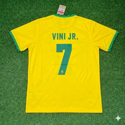 Vinicius Junior Brazil Football Retro Jersey Trikot Maillot