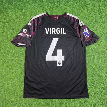 Virgil Van Dijk #4 Liverpool 2026/2027 New Season Third Football Jersey Kit