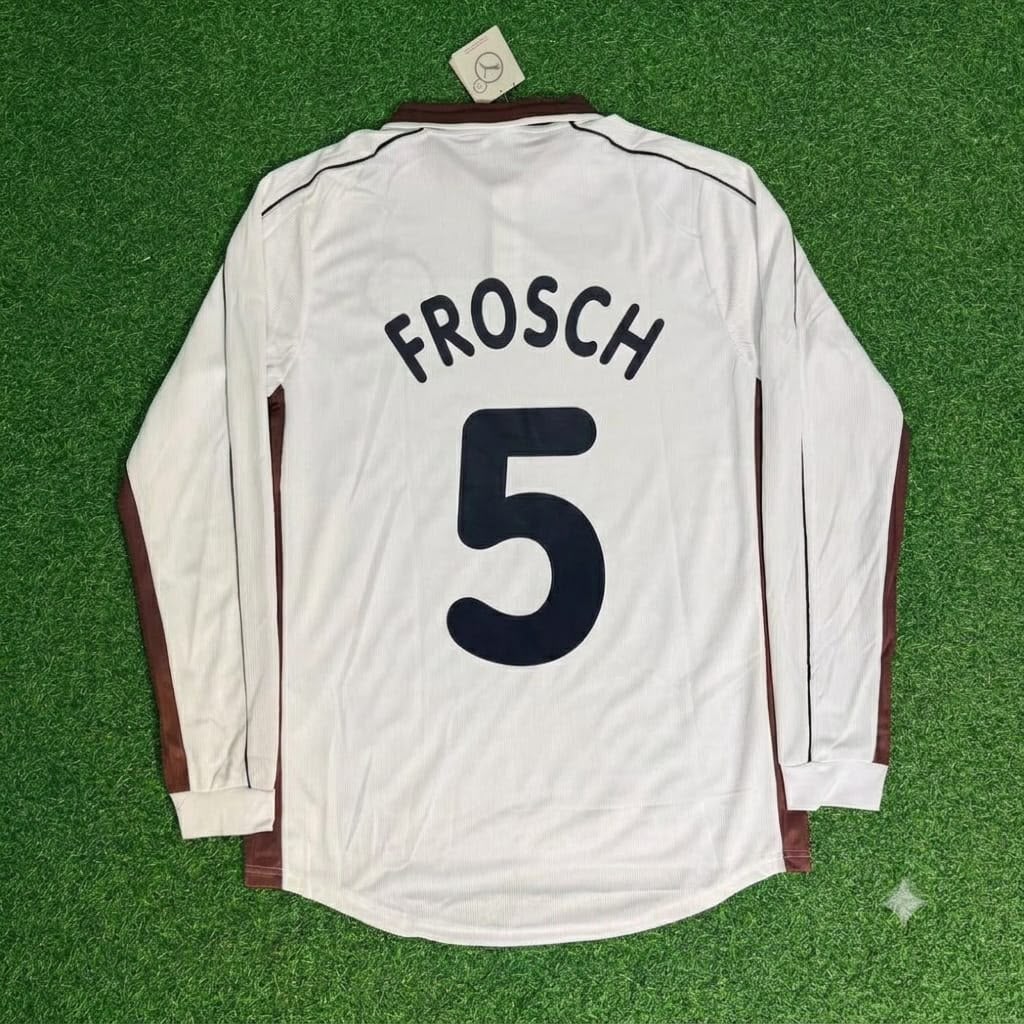 Walter Frosch FC St. Pauli Commemorative Long Sleeve Home Retro Football Jersey