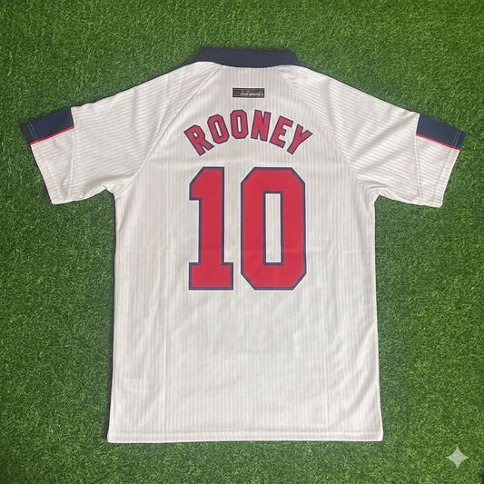 Wayne Rooney England Retro Jersey Trikot Maillot