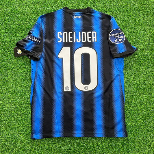 Wesley Sneijder-Inter 2010 2011 Maillot de football Trikot Maillot Maglia Maillot de football