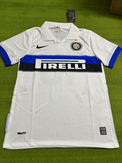 Wesley Sneijder Inter Retro 2009-2010 Maillot Blanc Maillot Trikot Camiseta