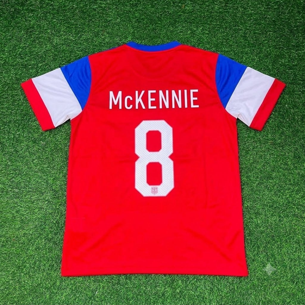 Weston McKennie Away Retro Jersey Trikot Soccer Shirt
