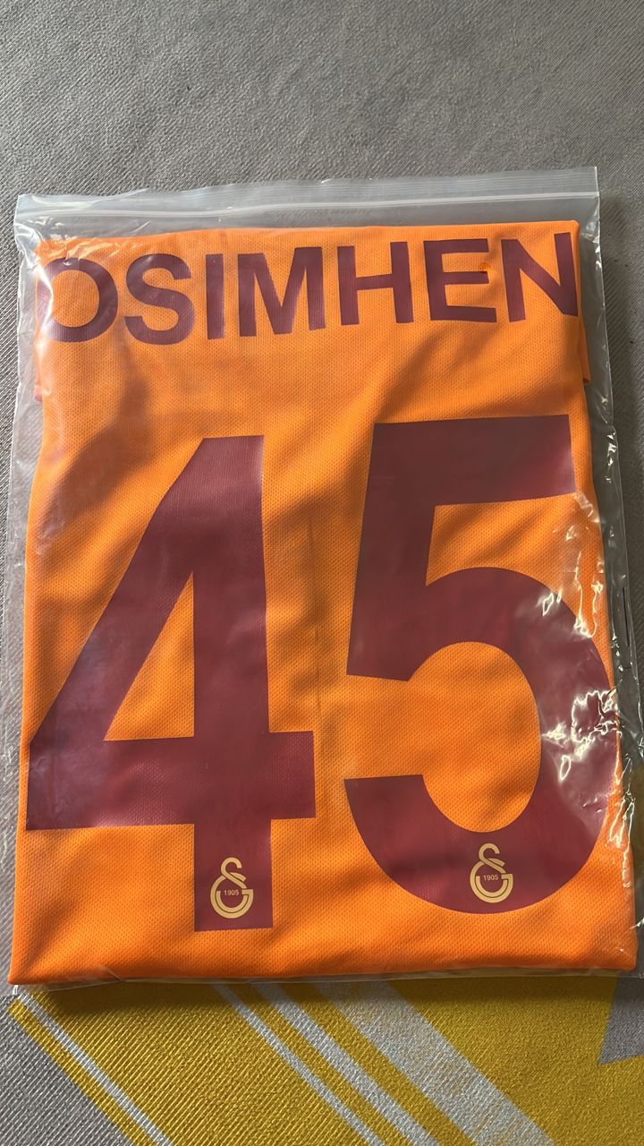 Galatasaray Osimhen Yeni Sezon Parçalı 2025 Season Trikot Forma