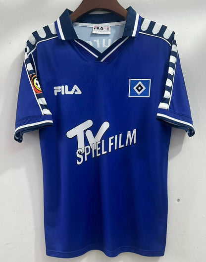 Hamburger SV Retro Heimtrikot 2000-2001 Rot Fußball Trikot HSV Retro