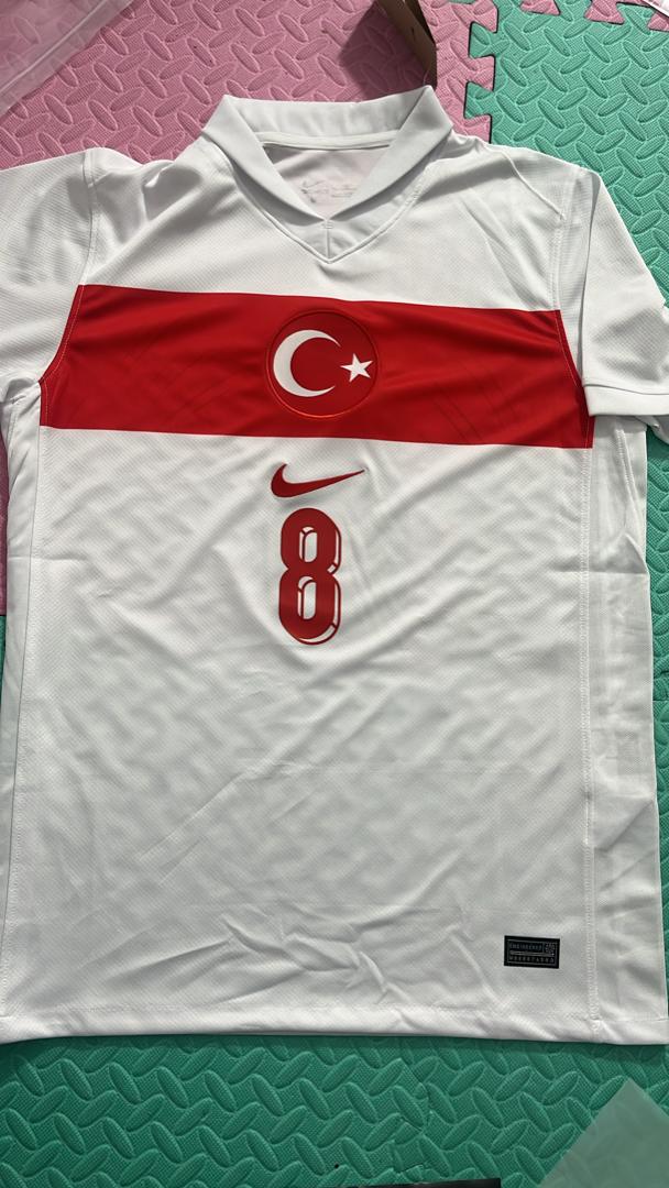 Türkei Turkiye UEFA 2024 Auswärtstrikot Forma Fußballtrikot Maglia Trikot