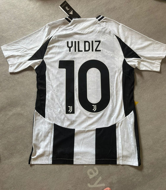 Kenan Yildiz Juventus 2025 New Season Football Jersey Maillot Camiseta Maglia