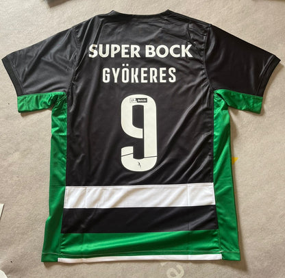 Maillot Vert Viktor Gyökeres Sporting Lisbonne Domicile