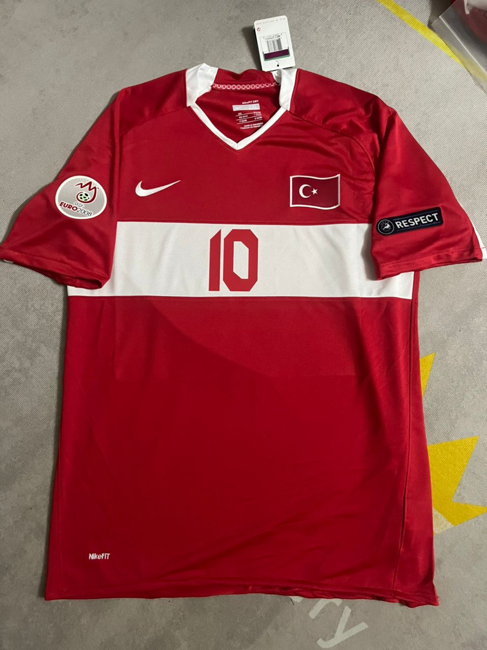 Arda Turan Türkiye Efsane Euro 2008 Turkey Retro Özel Forma Football Jersey Trikot Maillot