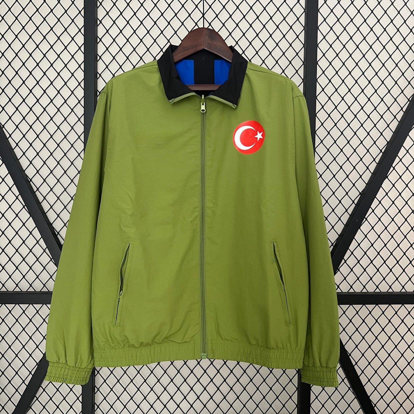 Türkiye Turkey Cift Tarafli Reversible Mont Jacket